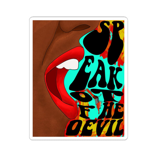 Kiss-Cut Stickers- Speak of the Devil