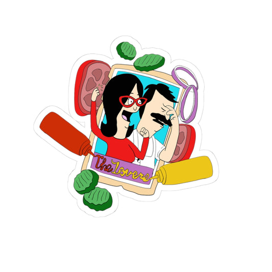 Kiss-Cut Stickers- Lovers