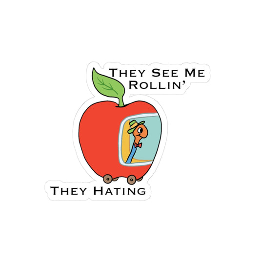 Kiss-Cut Stickers- Rollin'